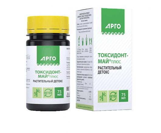 ТОКСИДОНТ-МАЙ ПЛЮС экстракт внутр. (корень лопуха) фл. 75 мл