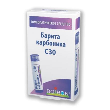 БАРИТА КАРБОНИКА С30 гранулы гомеопатич. 4 гр