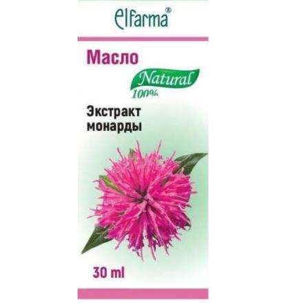 МАСЛО КОСМЕТИЧЕСКОЕ МОНАРДА ЭЛЬФАРМА 30 мл