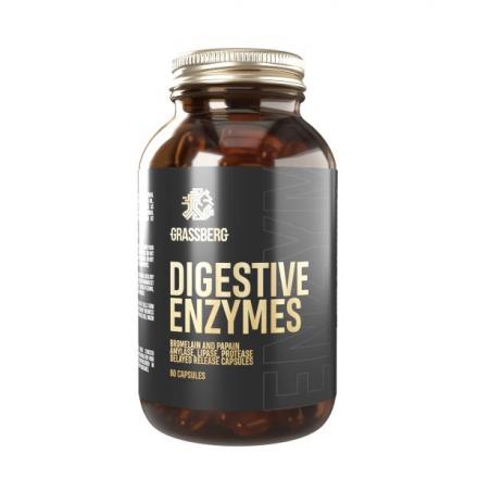 GRASSBERG ПИЩЕВАРИТЕЛЬНЫЕ ФЕРМЕНТЫ капс. №60