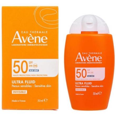 АВЕН (AVENE) ФЛЮИД ДЛЯ ЛИЦА СОЛНЦЕЗАЩИТНЫЙ 50 мл SPF50 ультралегкий/невидимый