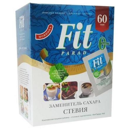 ФИТПАРАД ЗАМЕНИТЕЛЬ САХАРА ПОРОШОК №8 саше №60