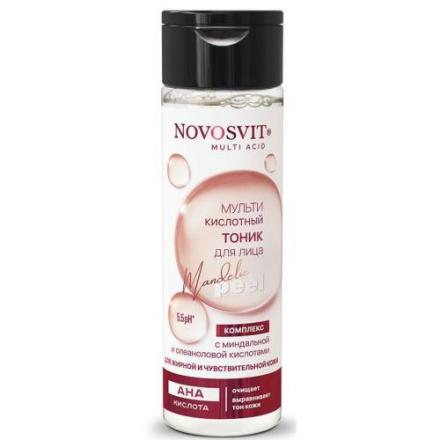 НОВОСВИТ ТОНИК ДЛЯ ЛИЦА 200 мл мультикислотный