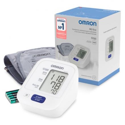 ОМРОН (OMRON) ПРИБОР (ТОНОМЕТР) ИЗМ. АРТ. ДАВЛЕНИЯ АВТОМАТ M2 ECO RU (HEM-7126-RU)