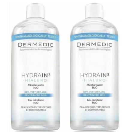 ДЕРМЕДИК HYDRAIN 3 HIALURO ВОДА МИЦЕЛЛЯРНАЯ 500 мл №2