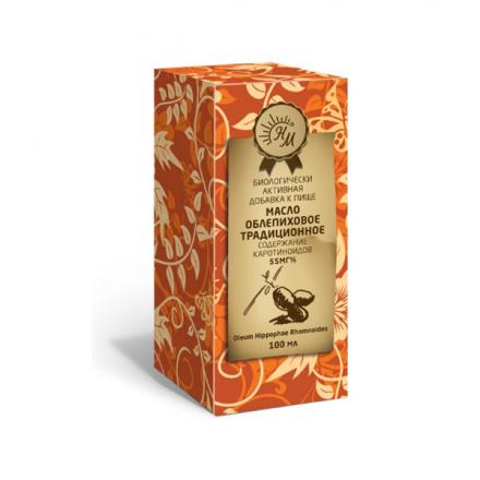 ОБЛЕПИХОВОЕ МАСЛО ПИЩЕВОЕ БАД 100 мл