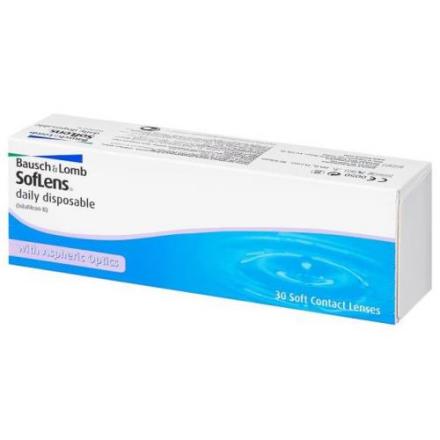 КОНТАКТНАЯ ЛИНЗА BAUSCH+LOMB SOFLENS DAILY DISPOSABLE 8,6 корриг. - 1,00 №30