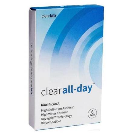 КОНТАКТНАЯ ЛИНЗА CLEAR ALL-DAY - 2,75 №6
