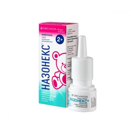 НАЗОНЕКС спрей назал. 50 мкг/доза фл. 60 доз