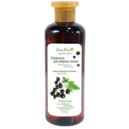 ГРИН МАМА  ШАМПУНЬ 400 мл для жирных волос