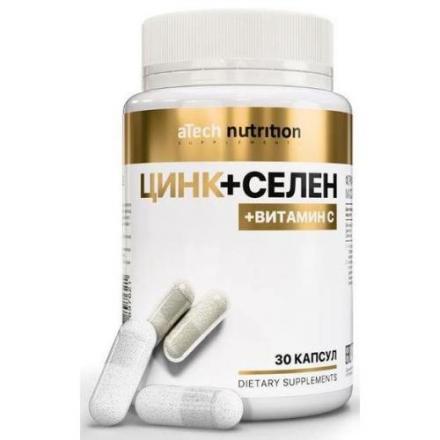 ATECH NUTRITION ЦИНК+СЕЛЕН капс. №30