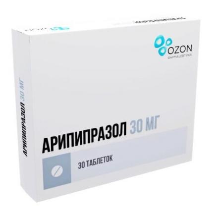 АРИПИПРАЗОЛ ОЗОН табл. 30 мг №30