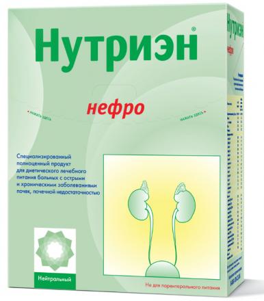 НУТРИЭН НЕФРО СМЕСЬ СУХАЯ ДЛЯ ЭНТЕР. ПИТАНИЯ 350 гр