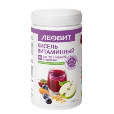 ЛЕОВИТ КИСЕЛЬ ВИТАМИННЫЙ ДЛЯ ГЛАЗ черника/лютеин 400 гр