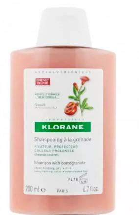 КЛОРАН (KLORANE) ГРАНАТ ШАМПУНЬ 200 мл для окрашенных волос