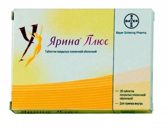 ЯРИНА ПЛЮС набор табл. п/о плен. 3+0,03 мг №28