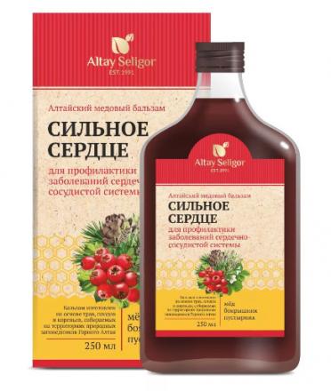АЛТАЙСКИЙ БАЛЬЗАМ МЕДОВЫЙ сильное сердце 250 мл