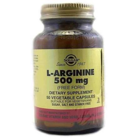 СОЛГАР L-АРГИНИН капс. №50