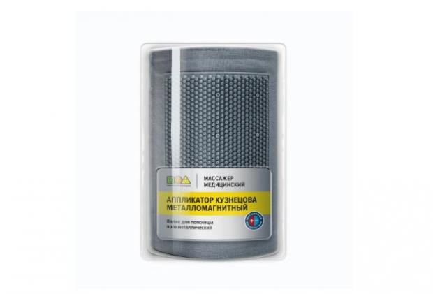 АППЛИКАТОР КУЗНЕЦОВА ВАЛИК ДЛЯ ПОЯСНИЦЫ (серый)