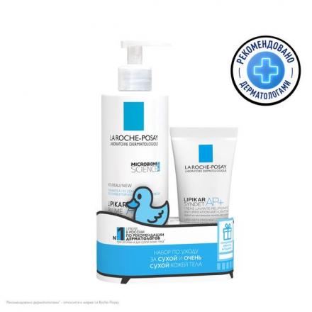 ЛЯ РОШ ПОЗЕ (LA ROCHE-POSAY) ЛИПИКАР AP+M НАБОР ДЛЯ ЛИЦА (бальзам д/лица + крем-гель)