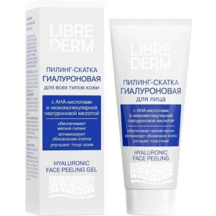 ЛИБРИДЕРМ ПИЛИНГ-СКАТКА ДЛЯ ЛИЦА 75 мл гиалуроновая