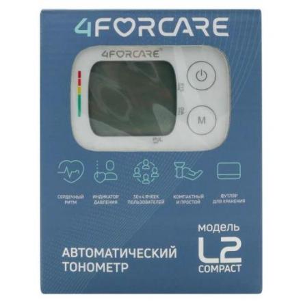 4FORCARE ПРИБОР (ТОНОМЕТР) ИЗМ. АРТ. ДАВЛЕНИЯ АВТОМАТ НА ЗАПЯСТЬЕ L2 КОМПАКТ