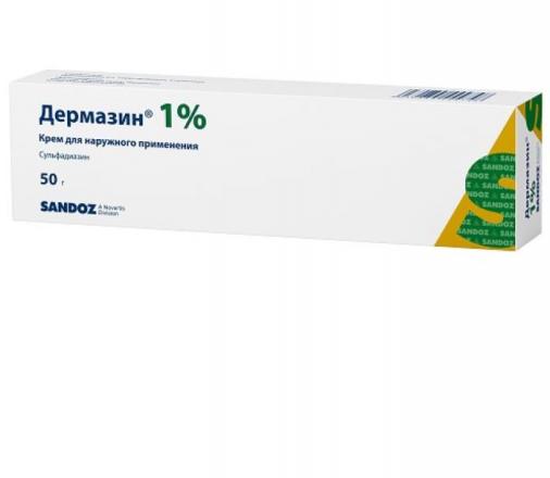 ДЕРМАЗИН крем 1% туба 50 гр