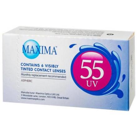 КОНТАКТНАЯ ЛИНЗА MAXIMA 55 UV 8,6 корриг. - 7,50 №6