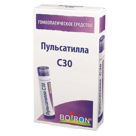 ПУЛЬСАТИЛЛА C30 гранулы гомеопатич. 4 гр