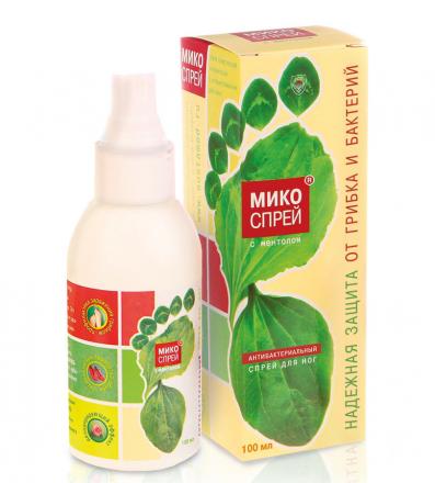 МИКОСПРЕЙ спрей наруж. 100 мл