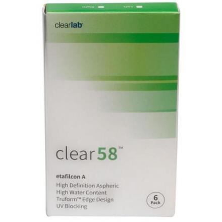 КОНТАКТНАЯ ЛИНЗА CLEAR 58 - 3,00 №6