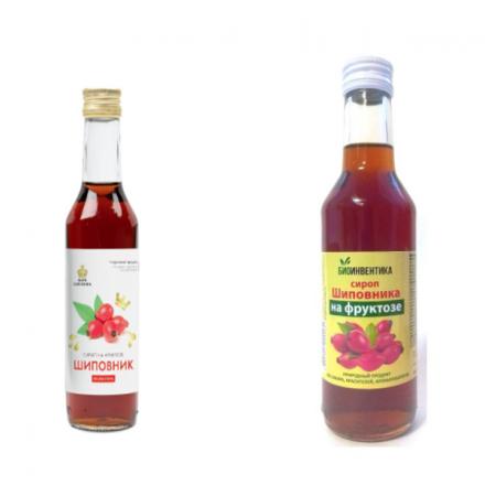 СИРОП НА ФРУКТОЗЕ шиповник фл. 250 мл