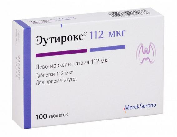 ЭУТИРОКС табл. 112 мкг №100