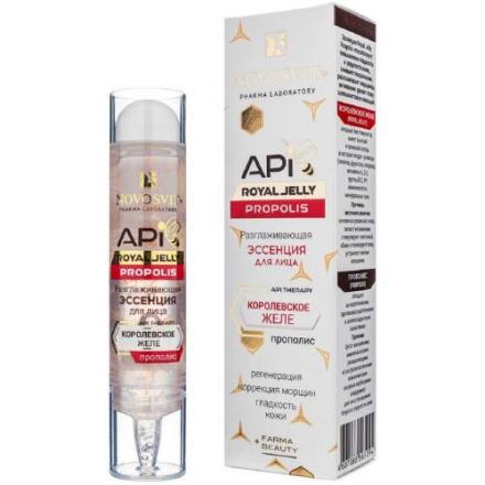 НОВОСВИТ API ROYAL JELLY PROPOLIS ЭССЕНЦИЯ ДЛЯ ЛИЦА 35 мл разглаживающ.