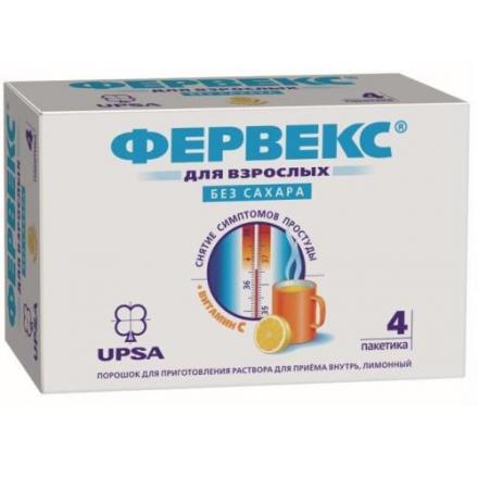 ФЕРВЕКС БЕЗ САХАРА пор д/приг.р-ра внутрь №4
