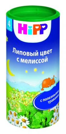 ХИПП ЧАЙ ДЕТСКИЙ липовый цвет с мелиссой 200 гр