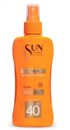 KRASSA SUN EXPERT СПРЕЙ СОЛНЦЕЗАЩИТНЫЙ 180 мл SPF40