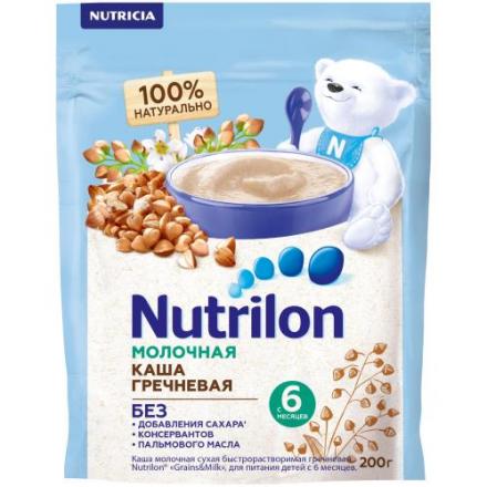 НУТРИЛОН КАША МОЛОЧНАЯ гречневая 200 гр