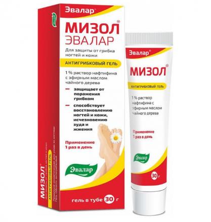 МИЗОЛ ЭВАЛАР гель туба 30 гр
