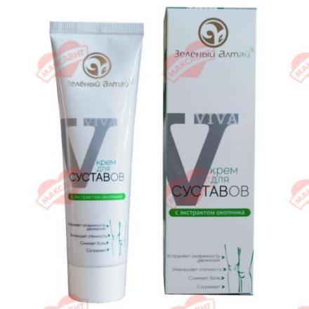 ЗЕЛЕНЫЙ АЛТАЙ КРЕМ ДЛЯ СУСТАВОВ 100 мл алтайский марал/окопник