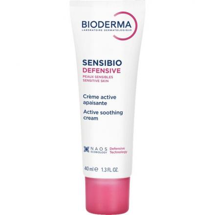 БИОДЕРМА (BIODERMA) СЕНСИБИО ДЕФЕНСИВ КРЕМ ДЛЯ ЛИЦА 40 мл легкий для чувствит. кожи