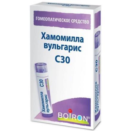 ХАМОМИЛЛА ВУЛЬГАРИС C30 гранулы гомеопатич. 4 гр