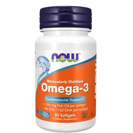 NOW ОМЕГА-3 капс. №30