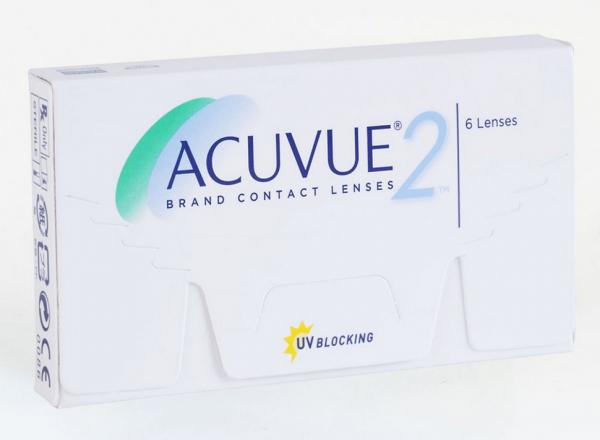 КОНТАКТНАЯ ЛИНЗА ACUVUE 2 8,3 корриг. - 6,00 №6