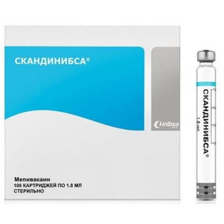 СКАНДИНИБСА р-р д/инъекц. 30 мг/мл картридж 1,8 мл №100