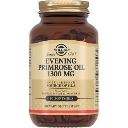СОЛГАР МАСЛО ПРИМУЛЫ ВЕЧЕРНЕЙ капс. 1300 мг №30