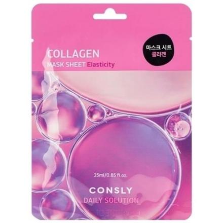 CONSLY МАСКА ТКАНЕВАЯ ДЛЯ ЛИЦА 25 мл морской коллаген