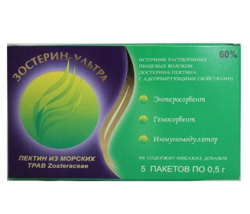 ЗОСТЕРИН-УЛЬТРА 60% пор. внутр. 0,5 гр №5