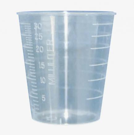 СТАКАНЧИК ДЛЯ ПРИЕМА ЛЕКАРСТВ пластм. 30 мл