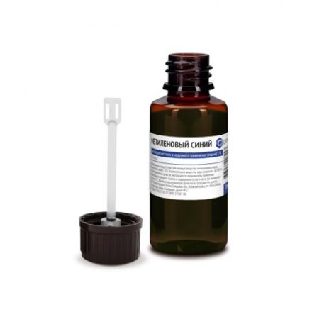 МЕТИЛЕНОВЫЙ СИНИЙ водный р-р наружный д/местн. прим 1% фл. 25 мл